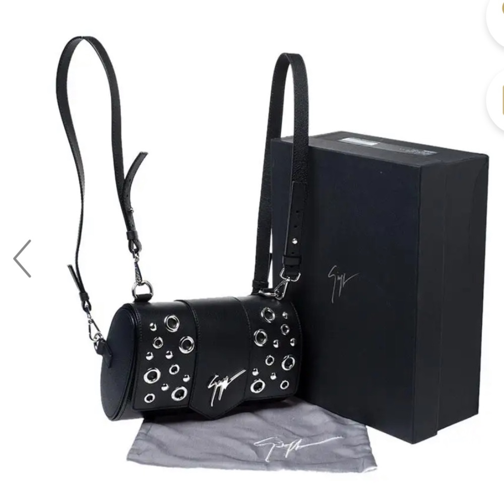 New Giuseppe Zanotti Grommet Leather Gwen Backpack